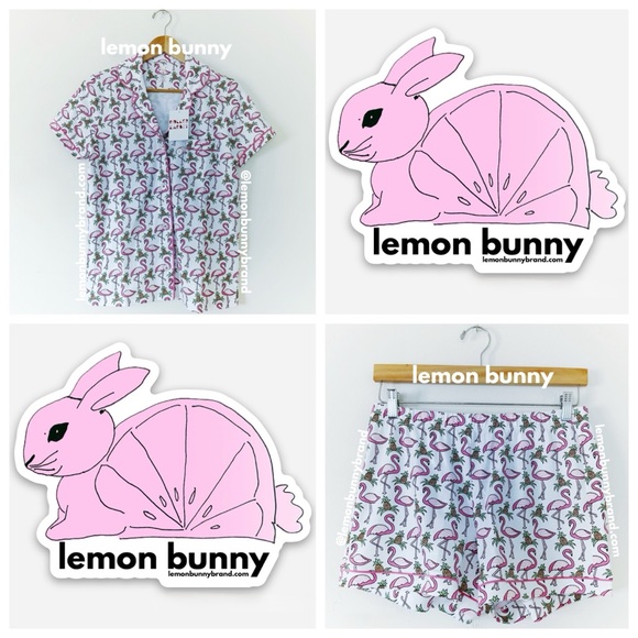 Roller Rabbit Freddy Flamingo Polo Pajamas in Pink Size Small (S) Brand New NWT - Picture 1 of 17